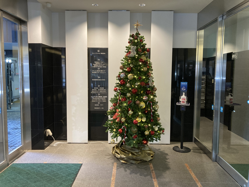 クリスマスツリーレンタル2025事例